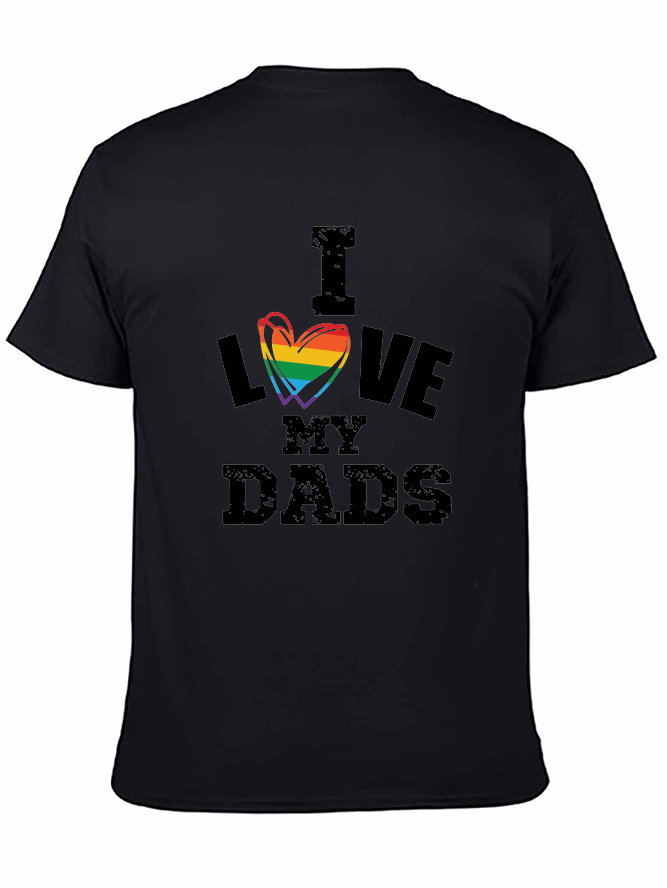 I Love My Dads LGBT Pride T-Shirt