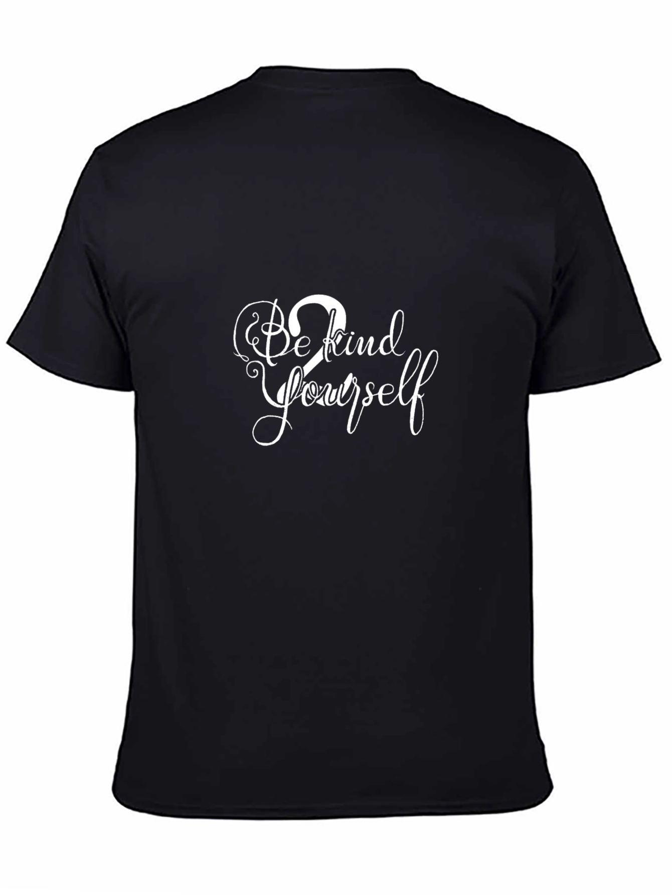 Be Kind To Yourself Black Graphic Tee