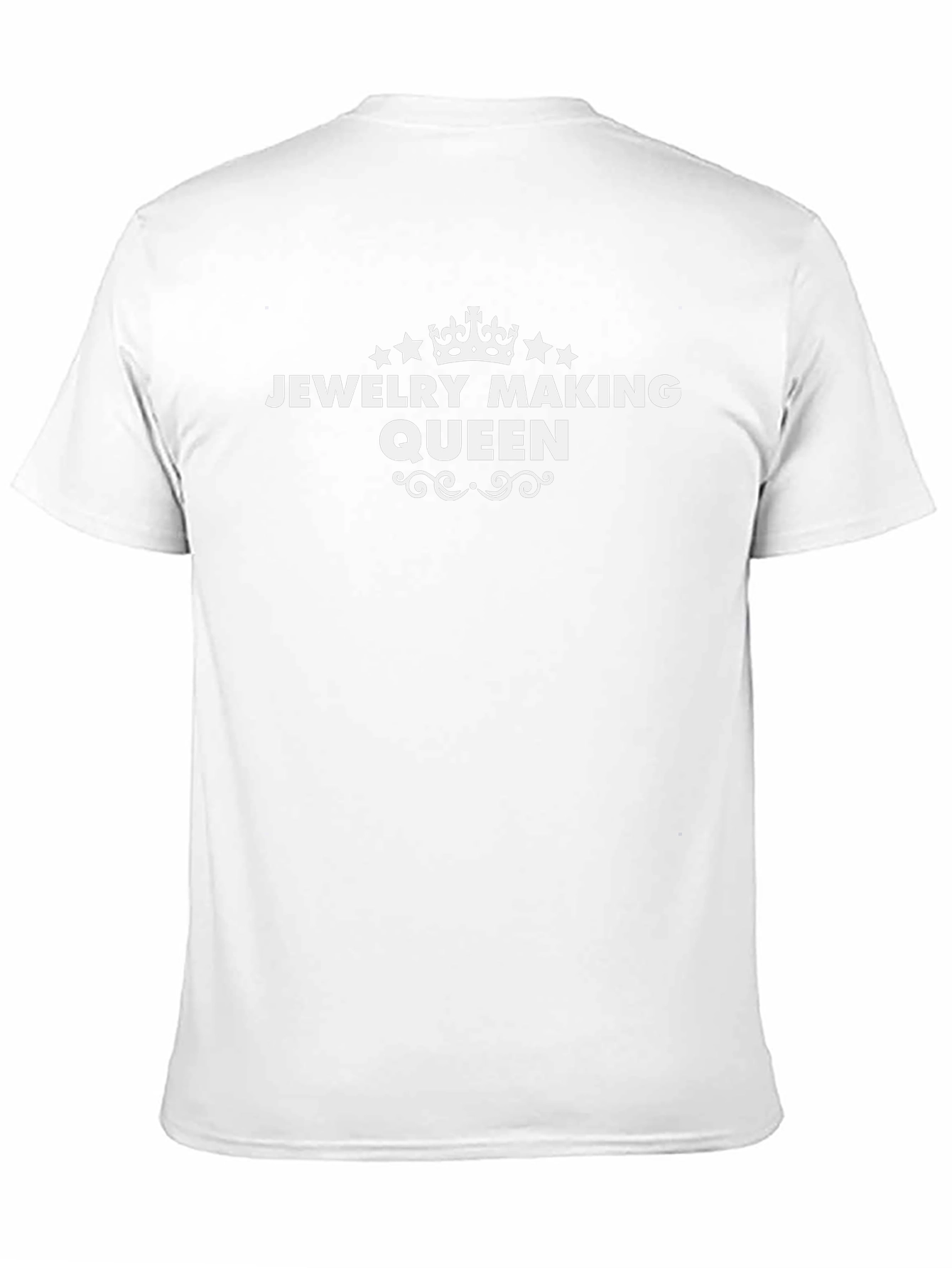 Jewelry Making Queen T-Shirt - Black Cotton Tee