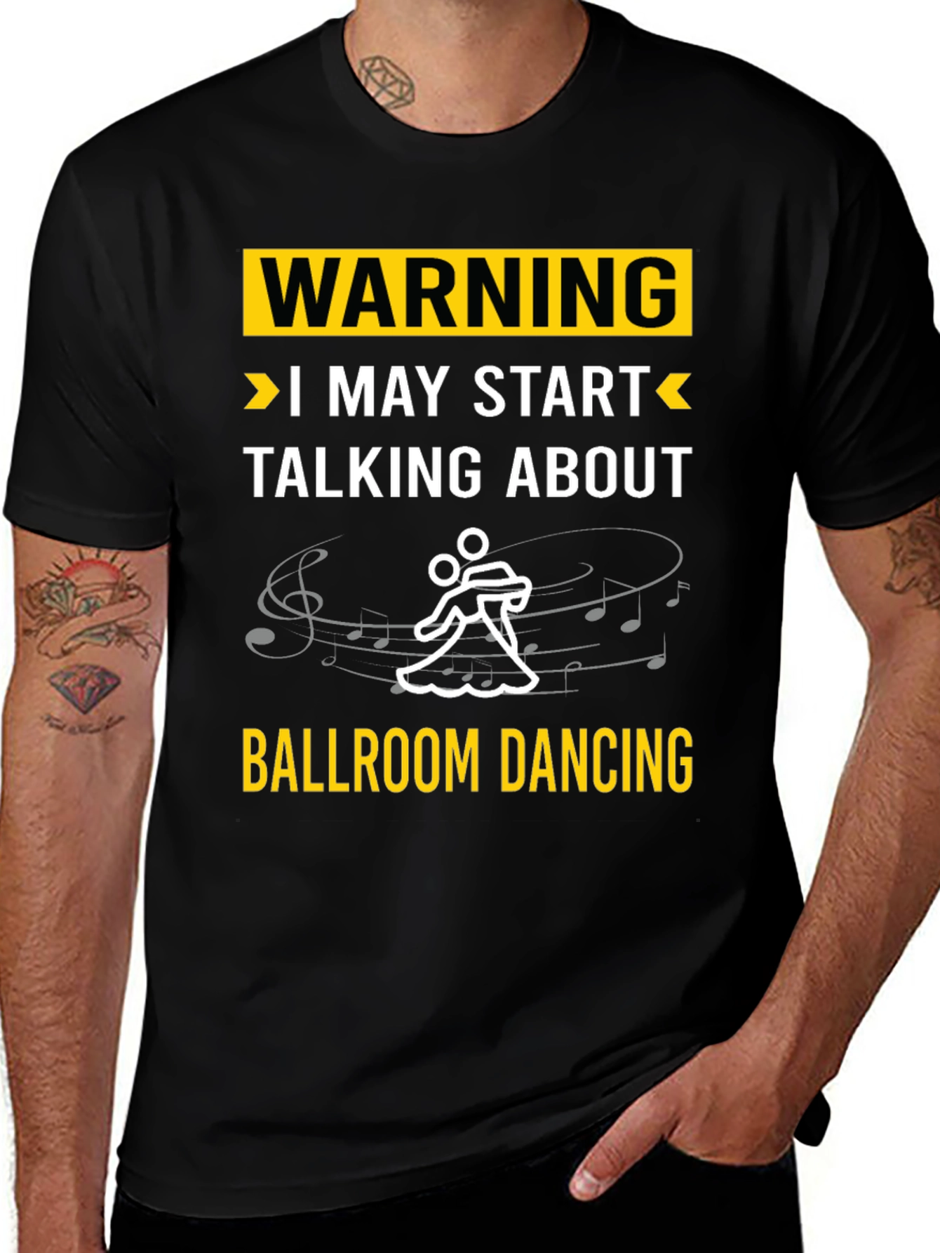 Ballroom Dancing Warning T-Shirt