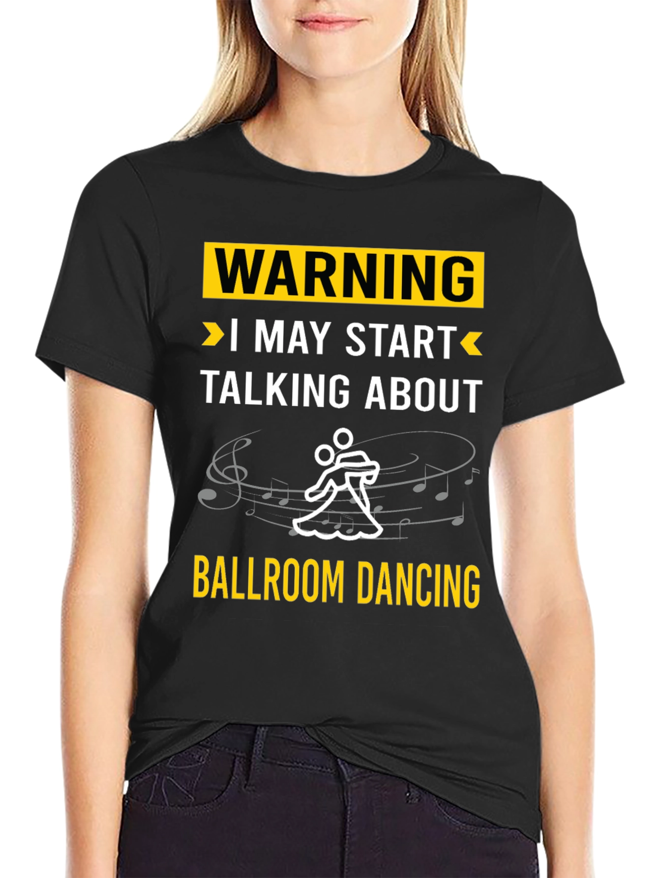 Ballroom Dancing Warning T-Shirt