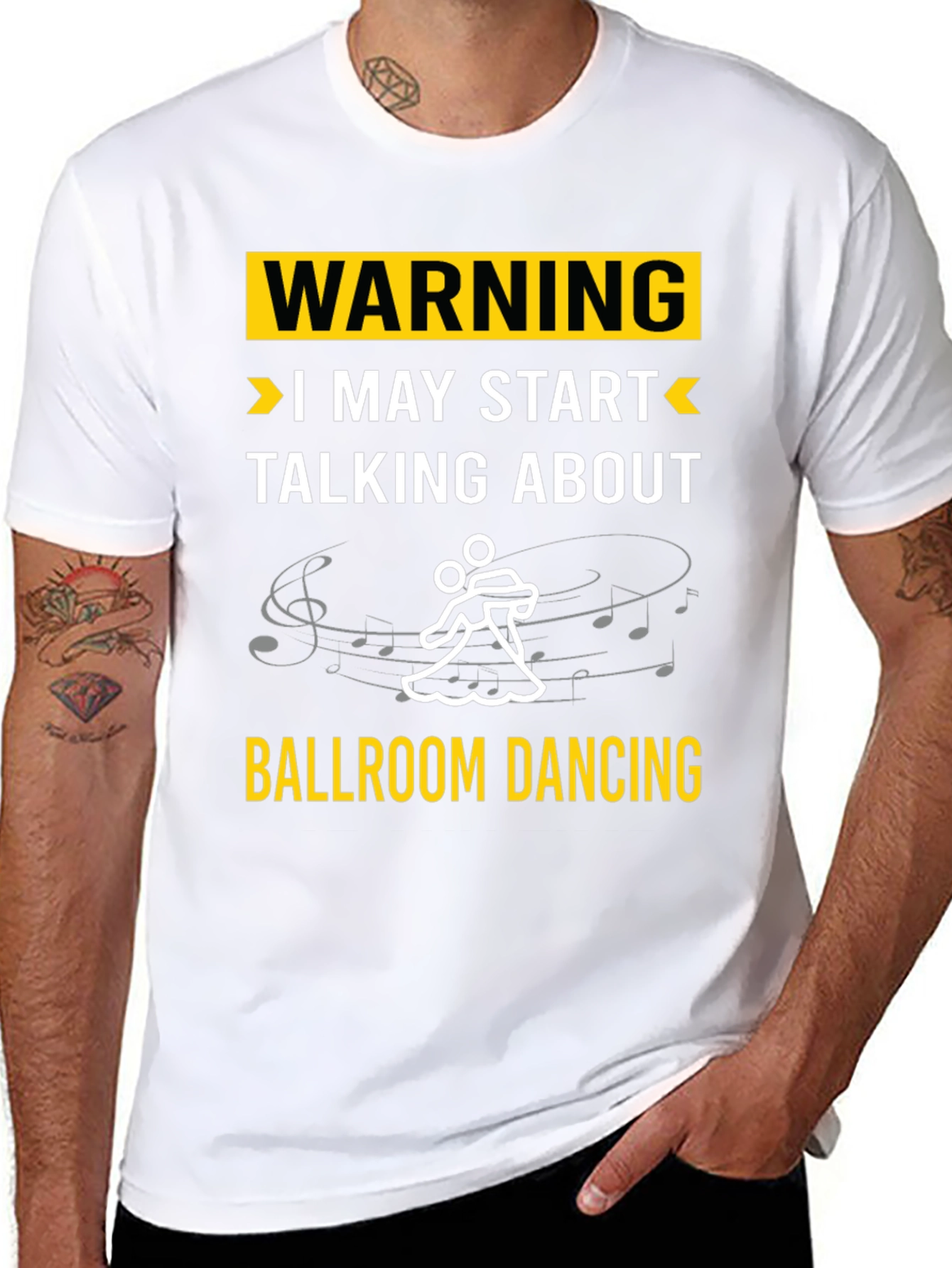 Ballroom Dancing Warning T-Shirt