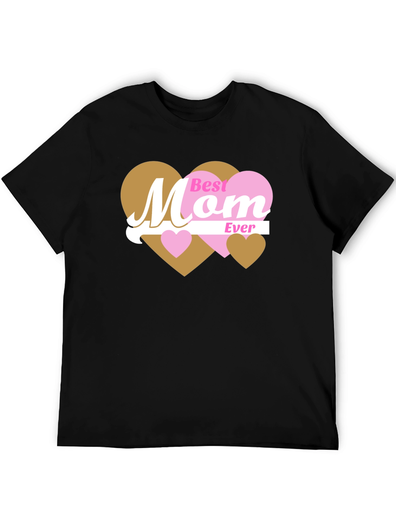Best Mom Ever T-Shirt - Heart Design