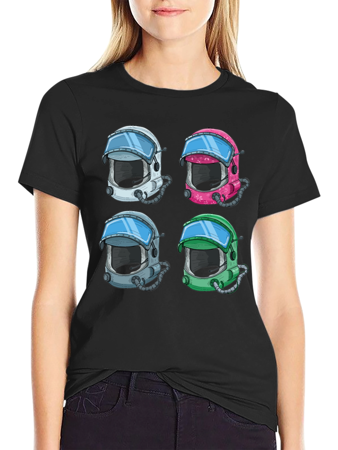 Astronaut Helmet T-Shirt
