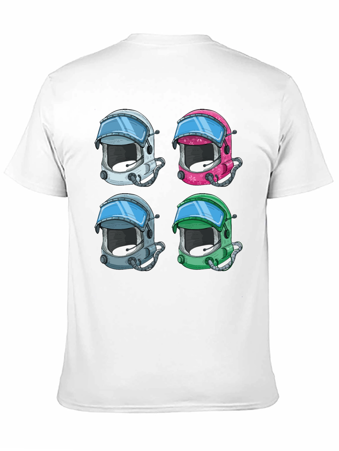 Astronaut Helmet T-Shirt
