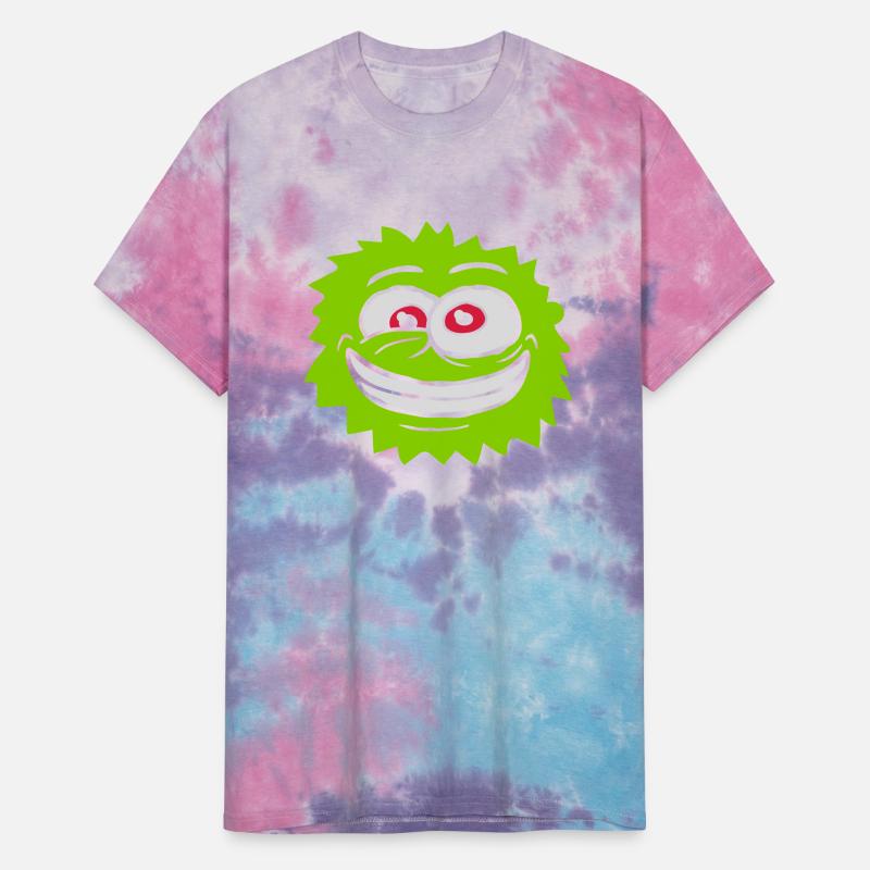 Hairy monster crazy face