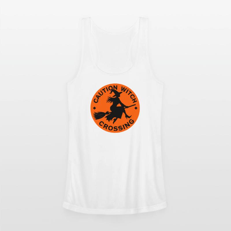 Halloween Witch - Witch Broom Caution Witch Crossi