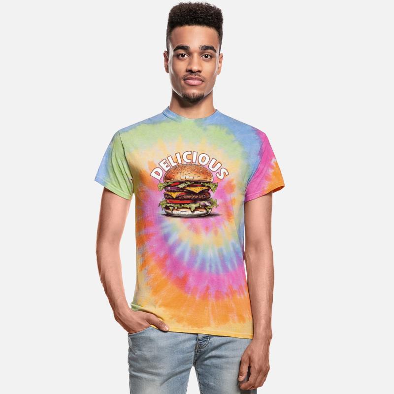 Hand drawn Burger vintage design