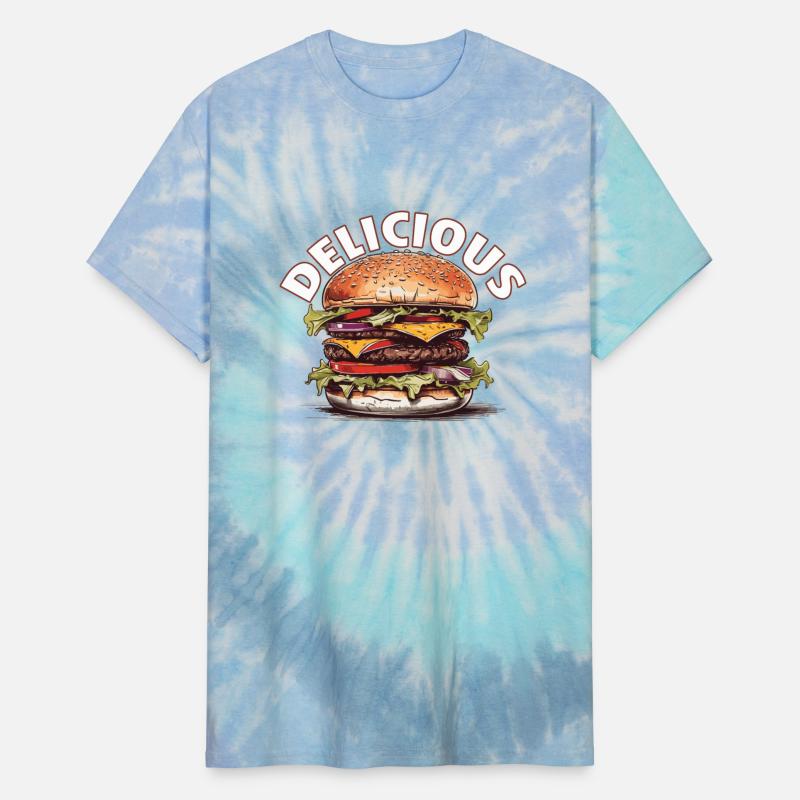 Hand drawn Burger vintage design