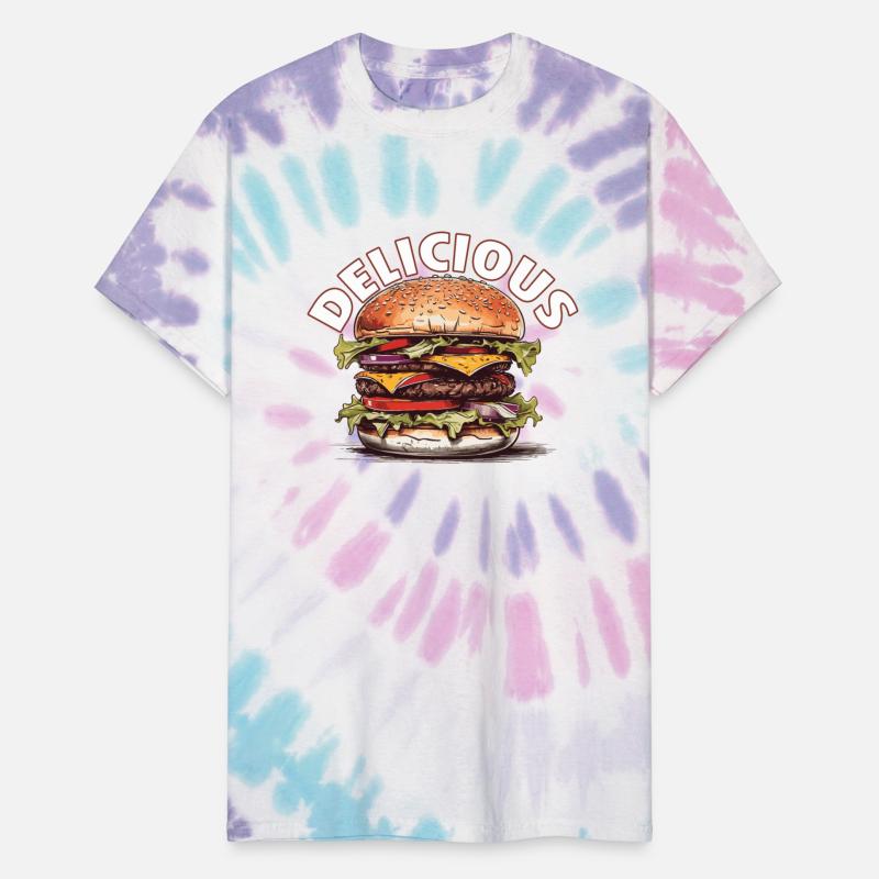 Hand drawn Burger vintage design