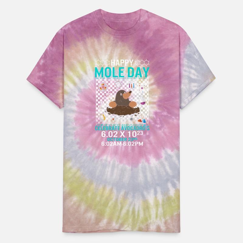 Happy Mole Day Shirt, Celebrate Avogadro's Mole