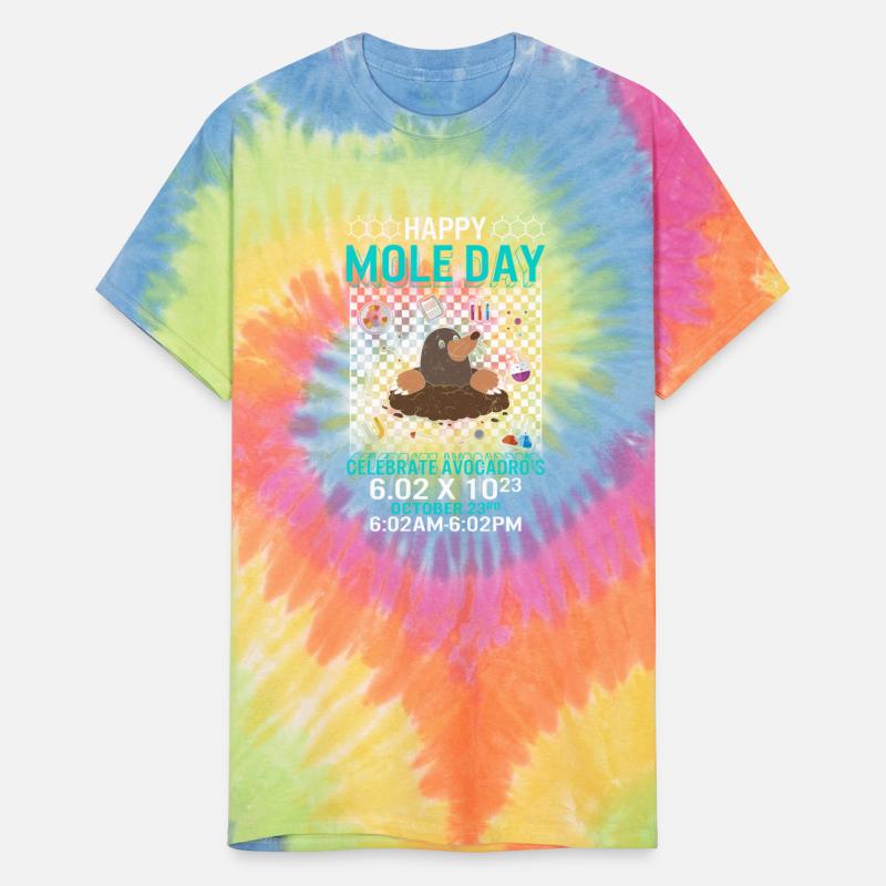 Happy Mole Day Shirt, Celebrate Avogadro's Mole