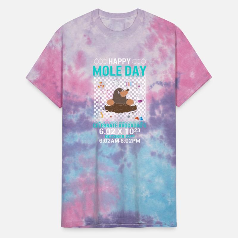 Happy Mole Day Shirt, Celebrate Avogadro's Mole