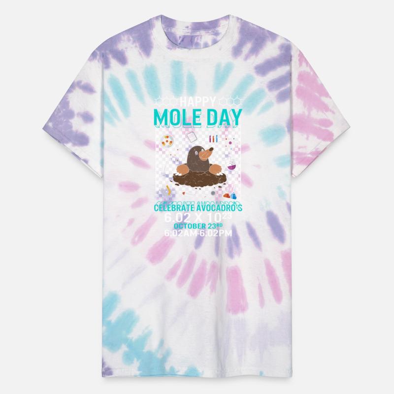 Happy Mole Day Shirt, Celebrate Avogadro's Mole