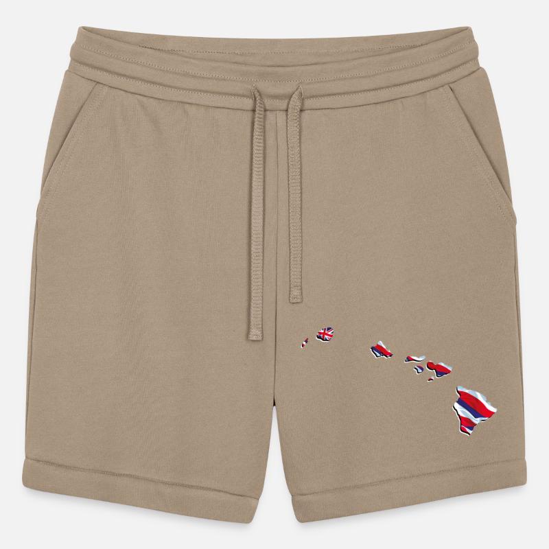 Hawaii State Flag in Hawaii State Map