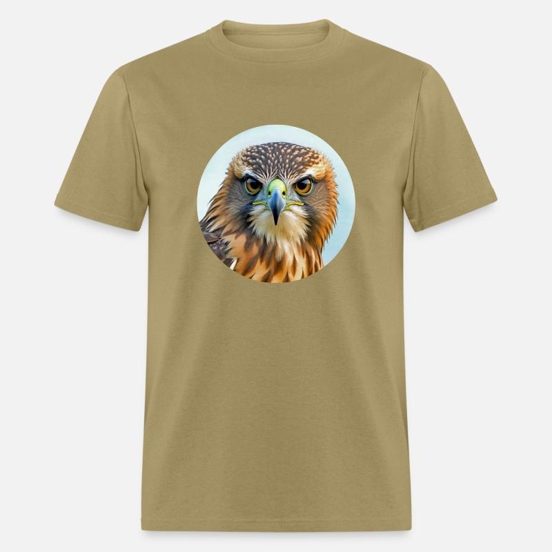 Hawk stare regal bird of prey birding bird watcher