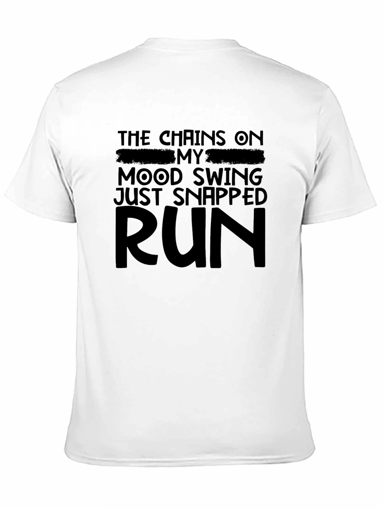 Humorous Mood Swing Run T-Shirt