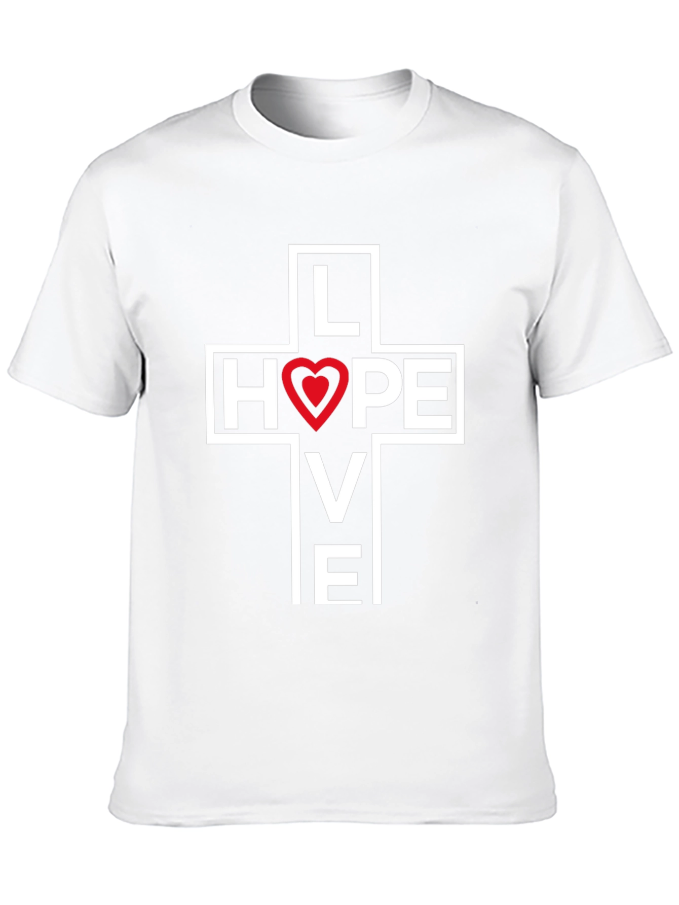 Love Hope Live Cross T-Shirt