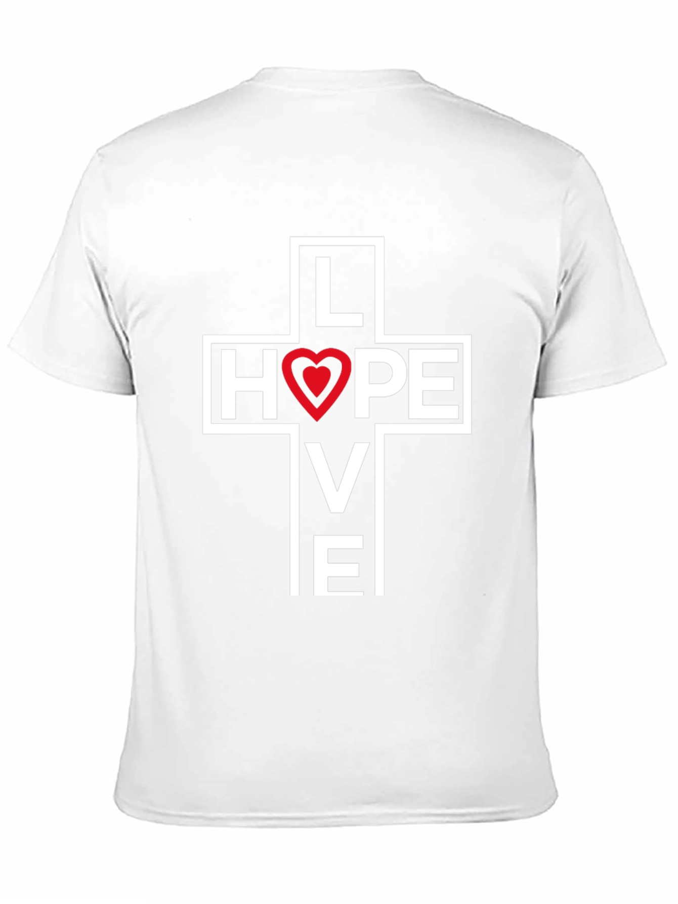 Love Hope Live Cross T-Shirt