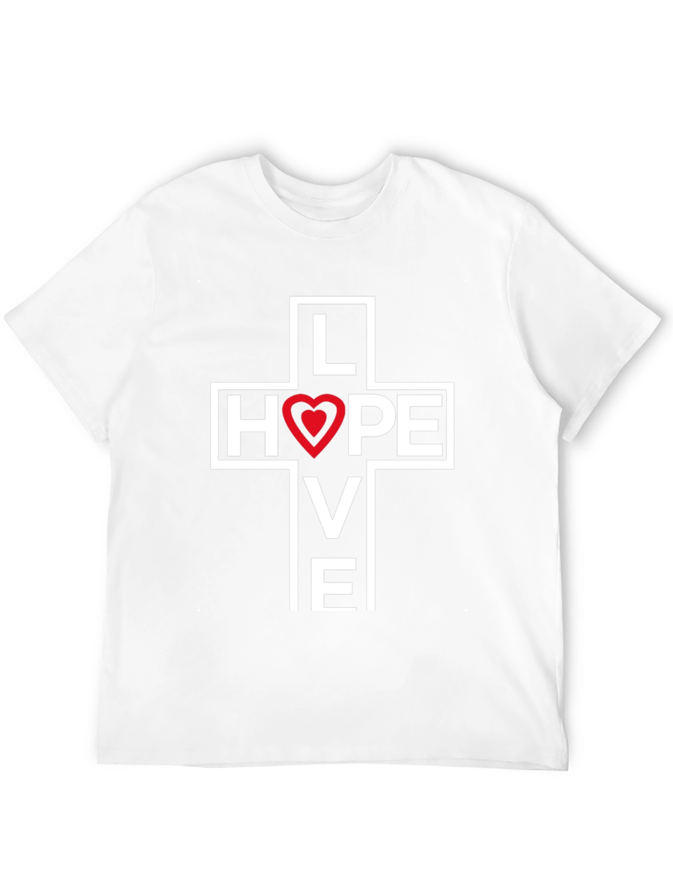Love Hope Live Cross T-Shirt