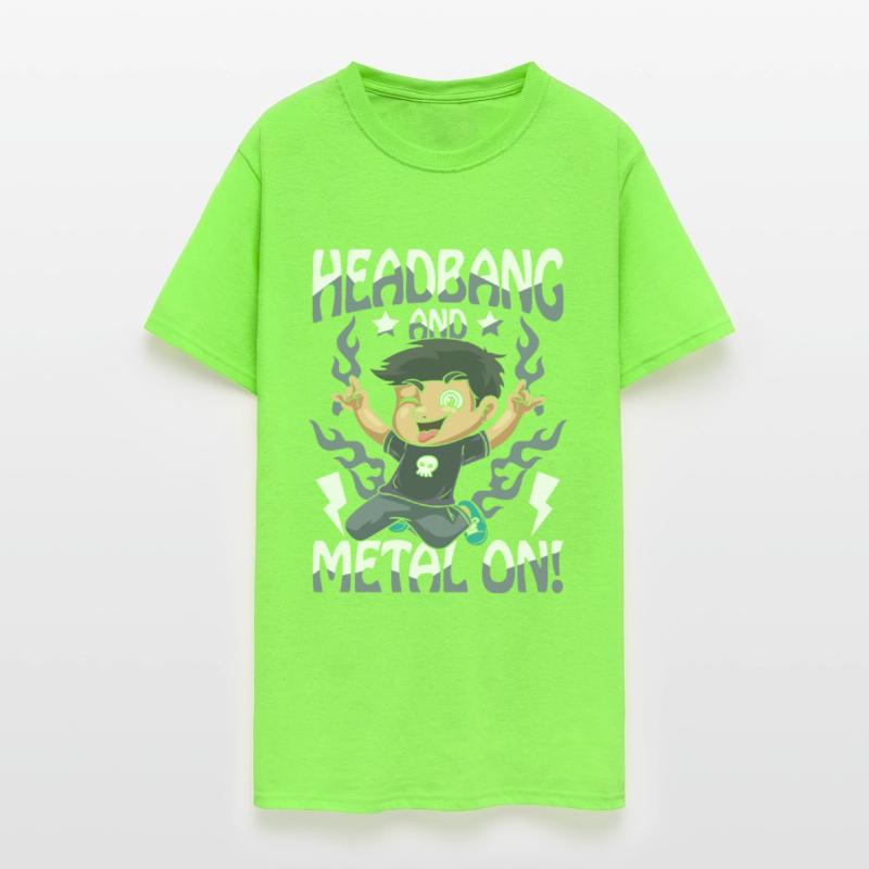 Headbang And Metal On for a Pupils and boys