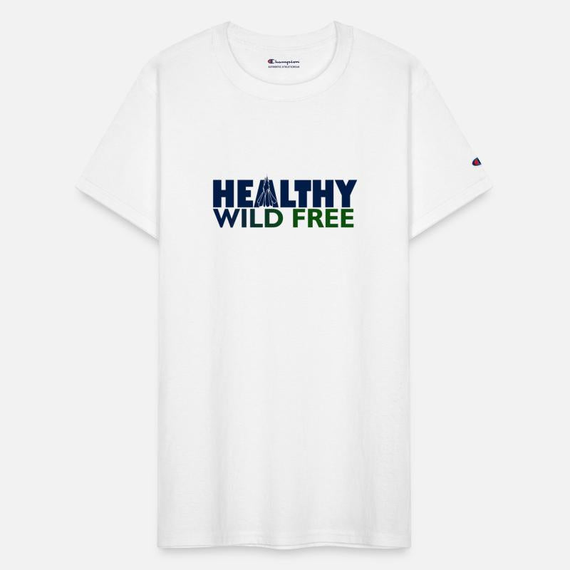 Healthy Wild Free - Blue & Green