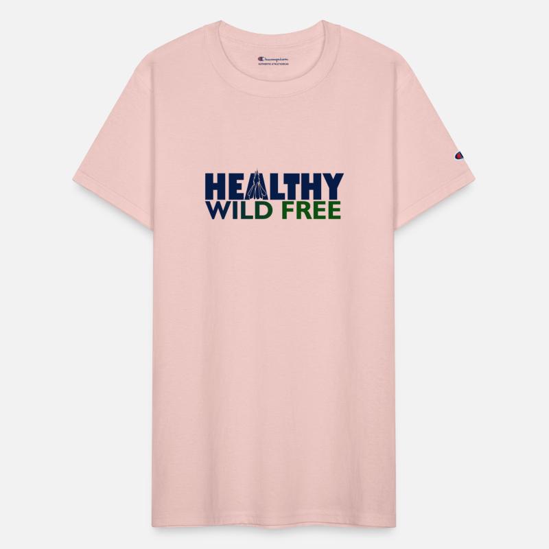 Healthy Wild Free - Blue & Green