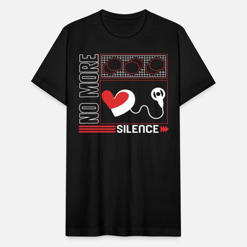 Hearing Loss Awareness Shirt, No More Silence