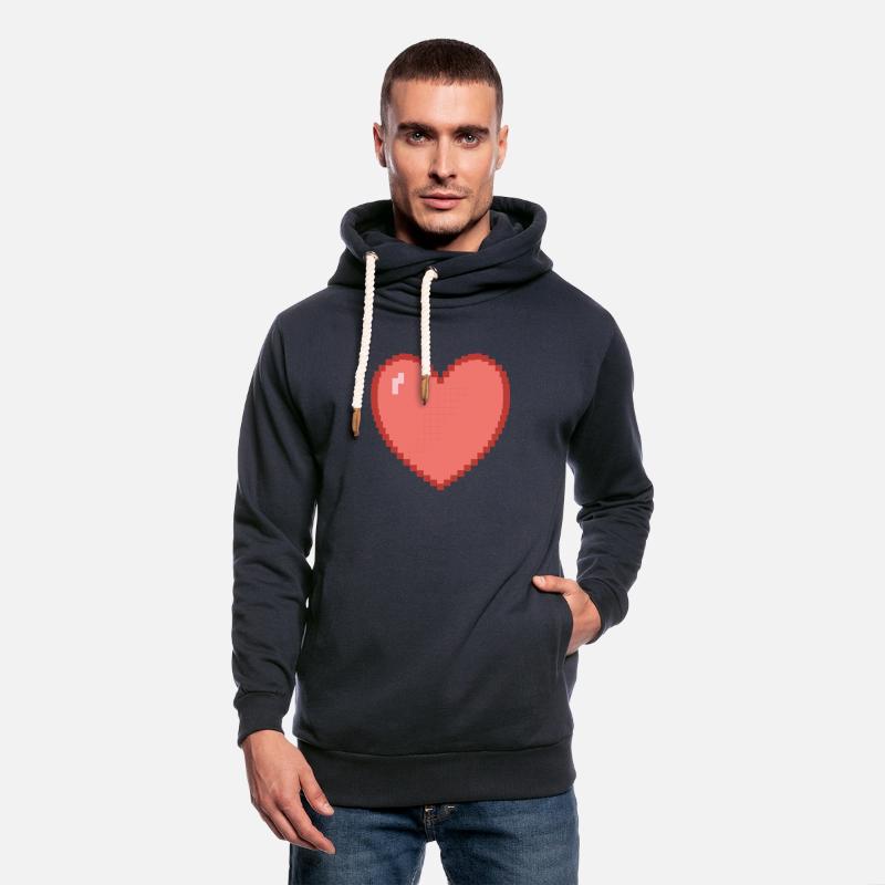 Heart heart pixel gamer gift