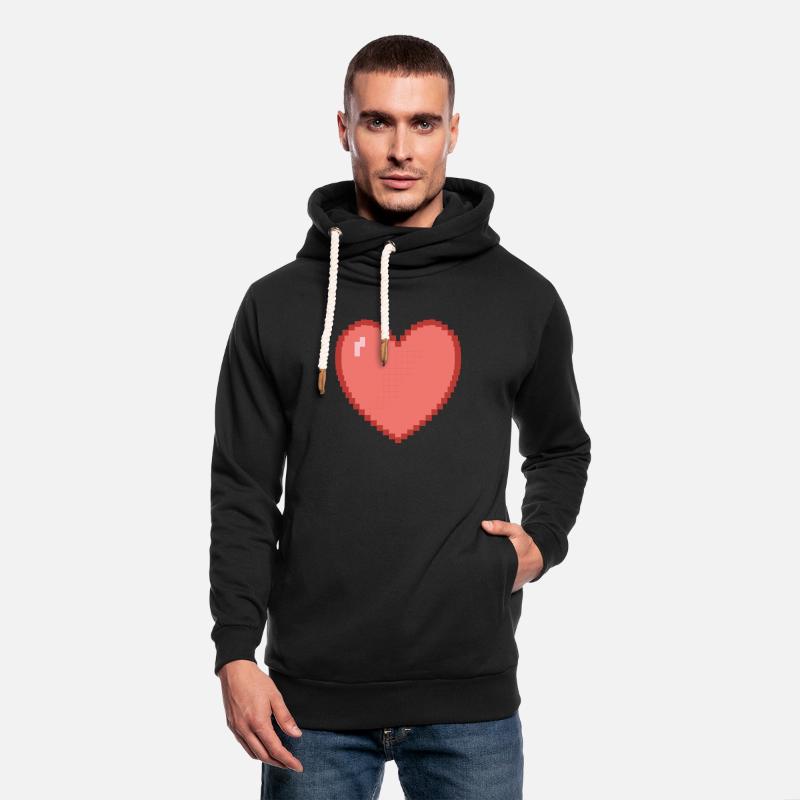 Heart heart pixel gamer gift