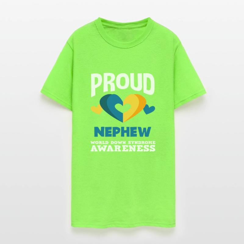 Heart Proud Nephew Down Syndrome Awareness