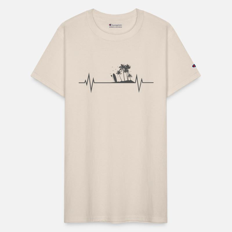 Heartbeat Line SUP Vacation Stand up Paddle