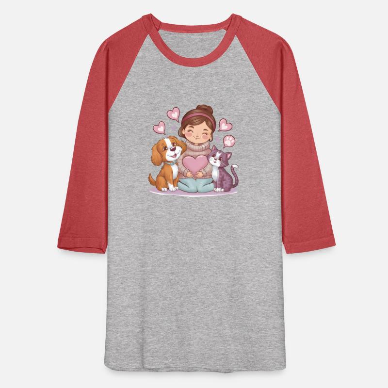 Hearts love pet love, mom love