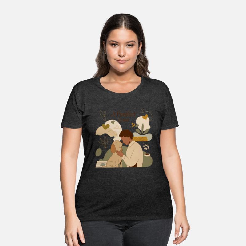 Heartwarming dog and human bond design