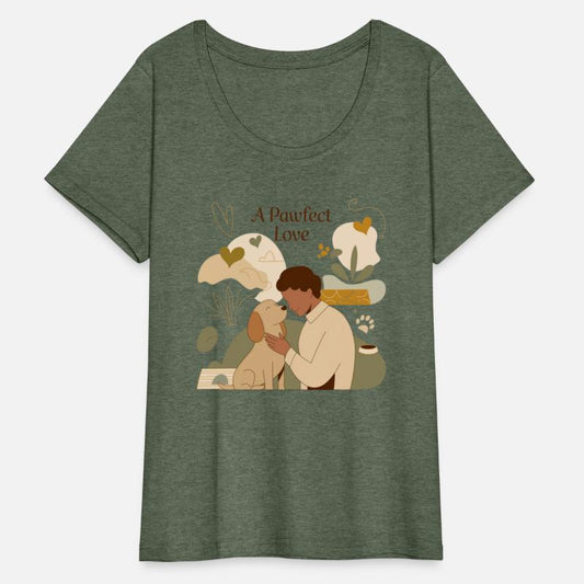 Heartwarming dog and human bond design