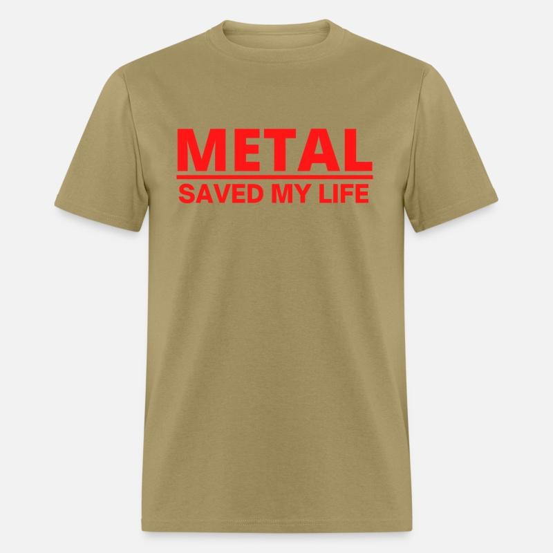 Heavy Metal Saved My Life (red letters version)