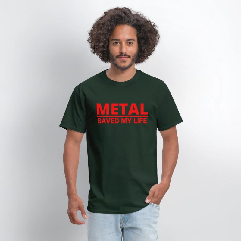 Heavy Metal Saved My Life (red letters version)