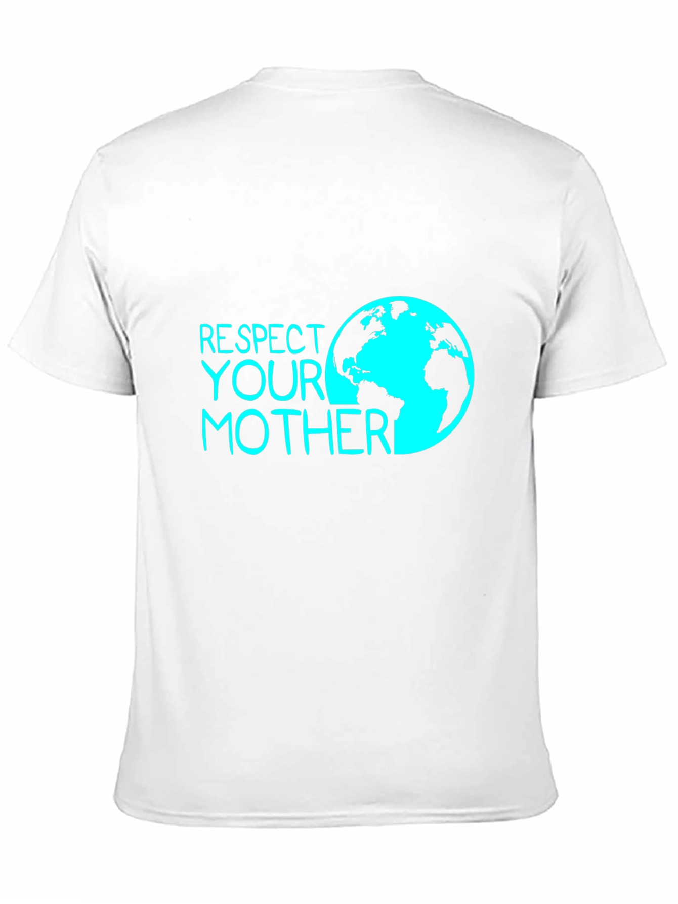 Respect Your Mother Earth Tee - Black Graphic T-Shirt