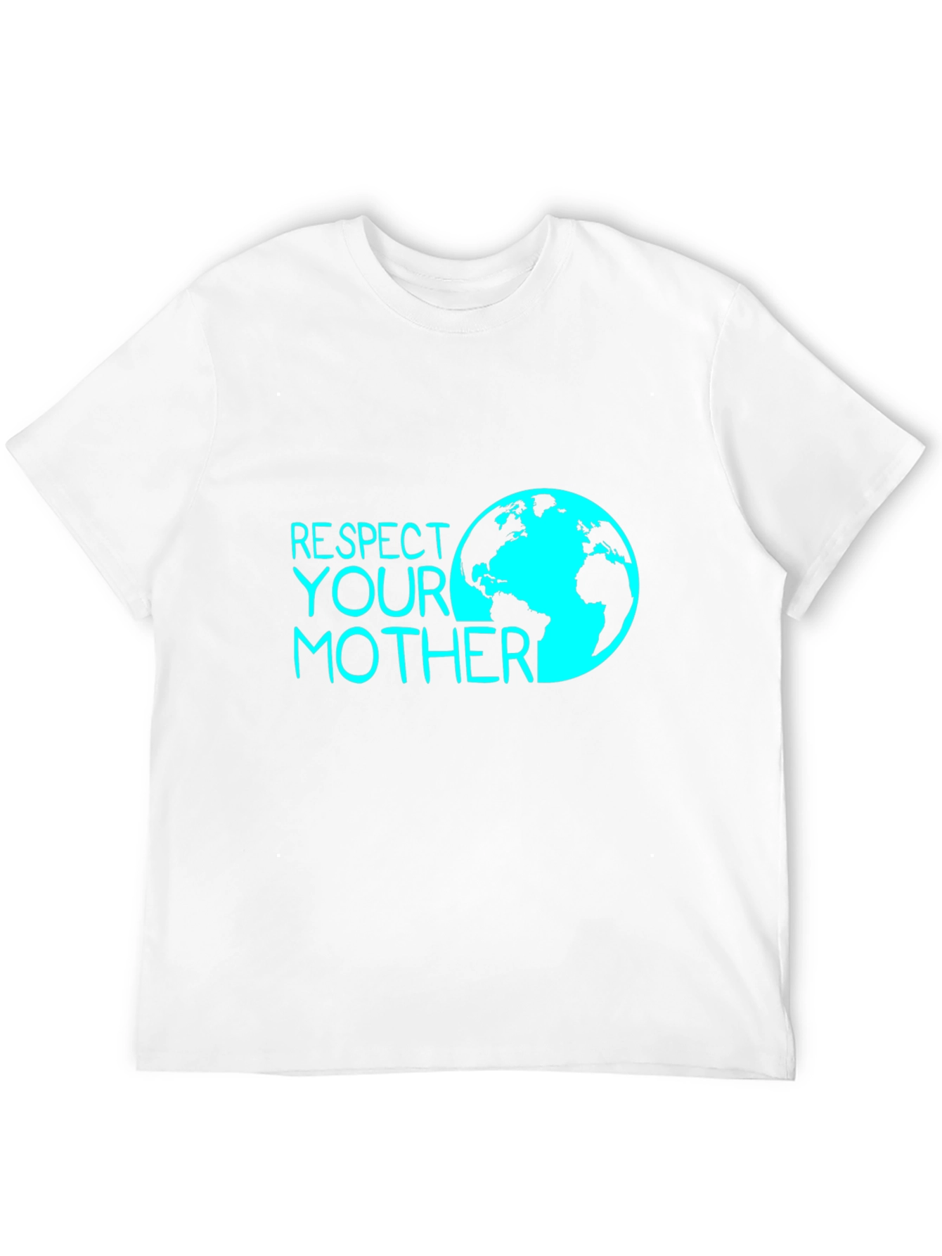 Respect Your Mother Earth Tee - Black Graphic T-Shirt