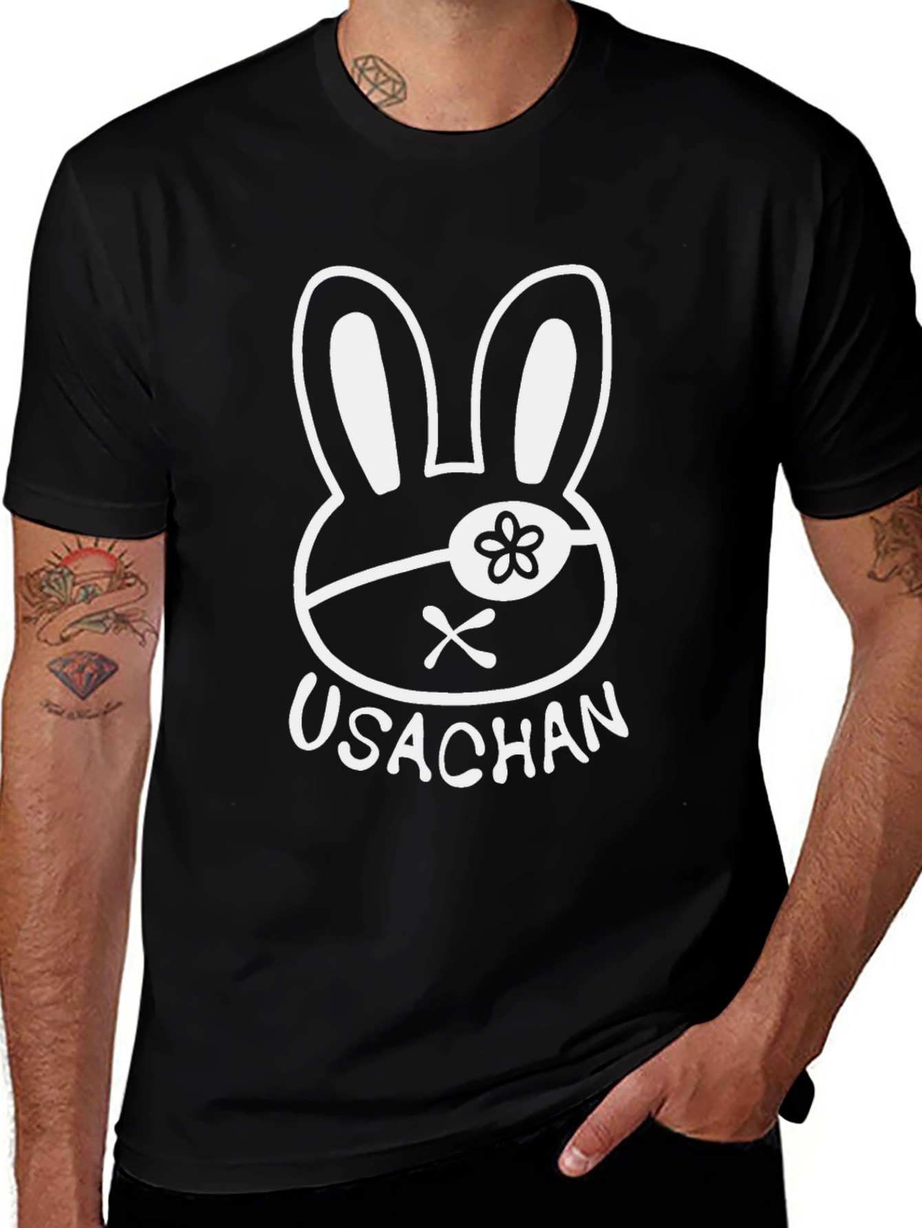 Usachan T-Shirt - Anime Bunny Design