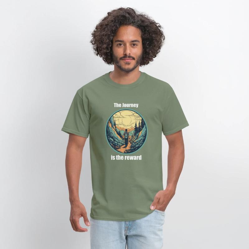 Hiking T-shirt With Matching Saying, Perfect Gift