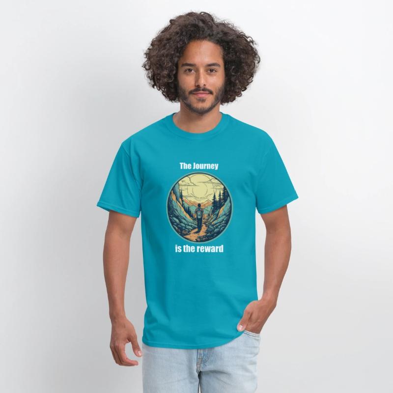 Hiking T-shirt With Matching Saying, Perfect Gift