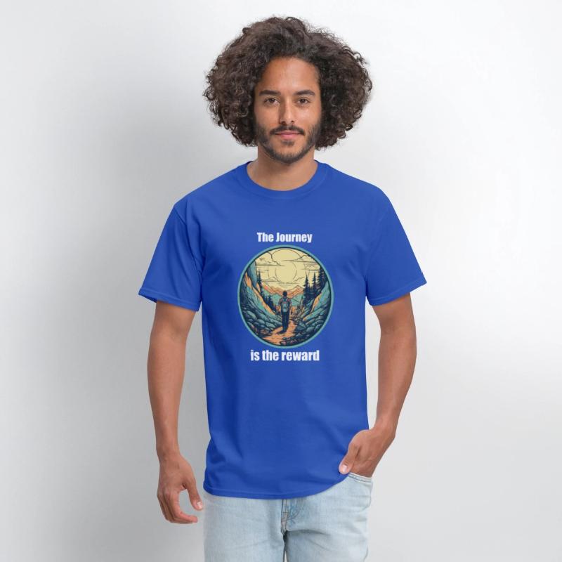 Hiking T-shirt With Matching Saying, Perfect Gift