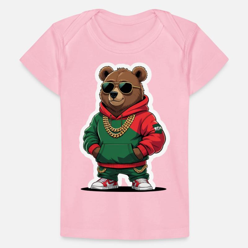 Hip-Hop Bear Swag - Urban Cartoon Character