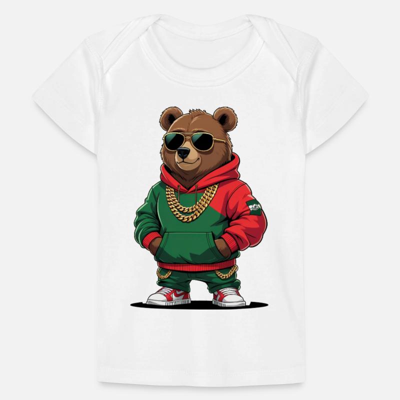 Hip-Hop Bear Swag - Urban Cartoon Character