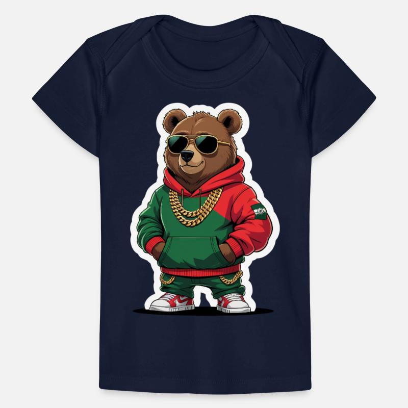 Hip-Hop Bear Swag - Urban Cartoon Character