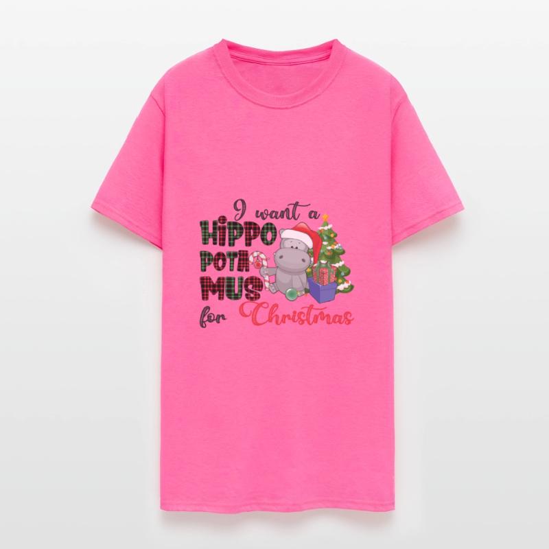 Hippopotamus Christmas Holiday Season