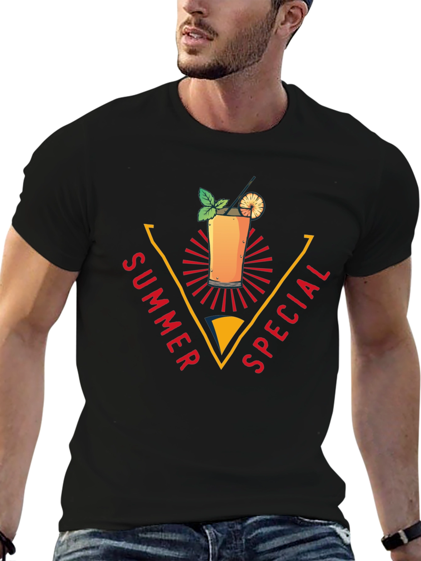 Summer Special Graphic Tee - Stylish Comfort