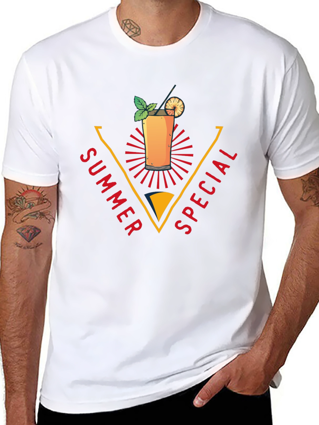 Summer Special Graphic Tee - Stylish Comfort