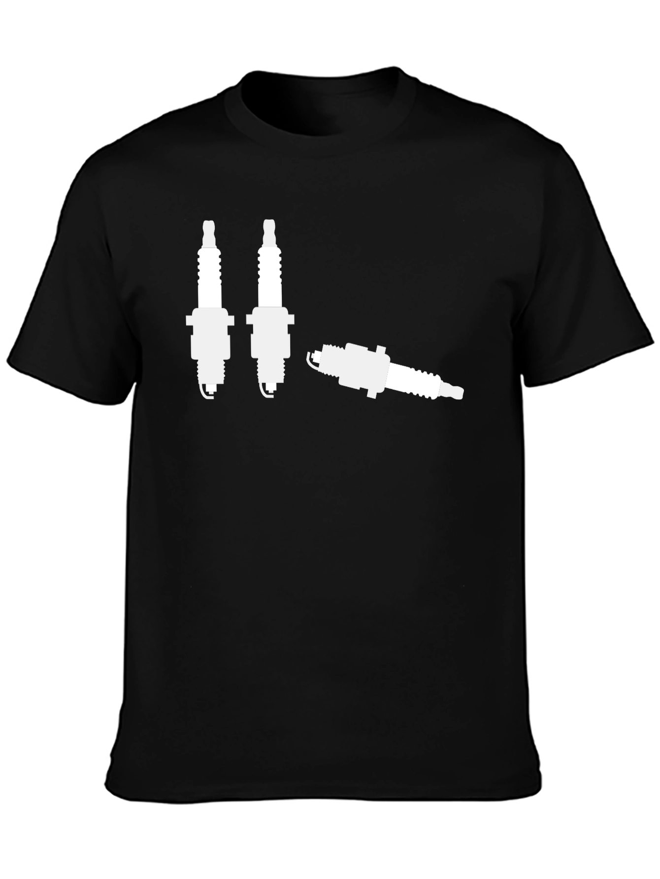 Spark Plug Graphic Tee - Auto Enthusiast Shirt